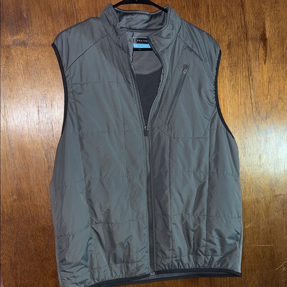 PGA Charcoal Quilted Vest